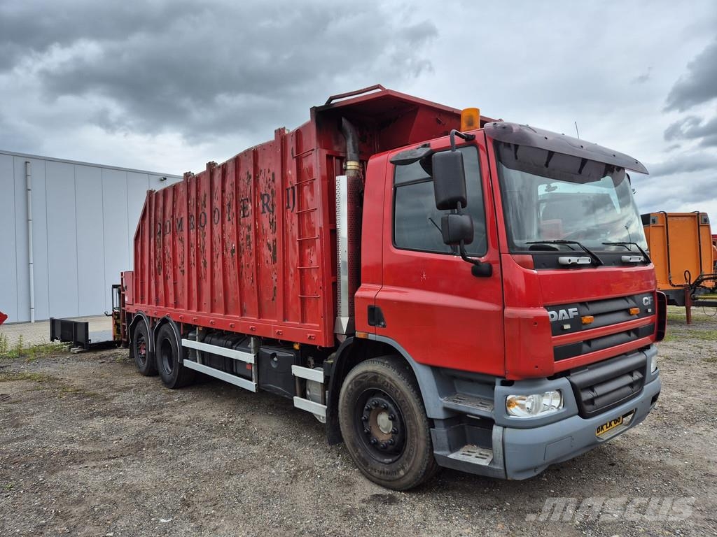 DAF CF 75 met Palfinger containerkraan Ldv/dropside