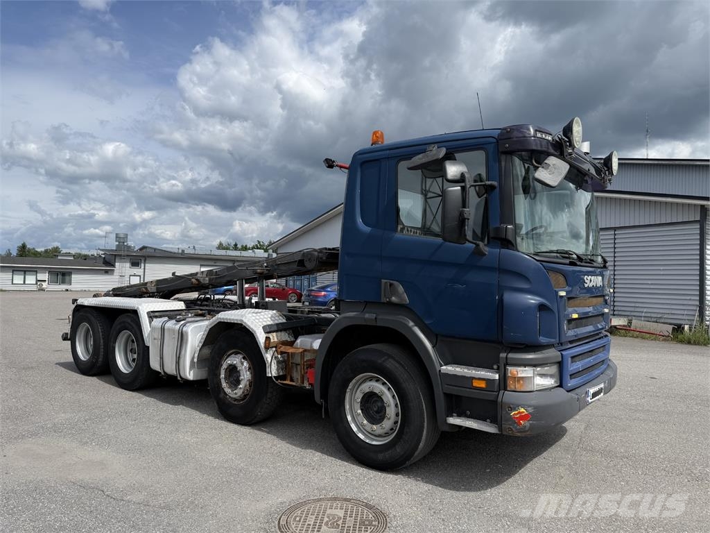 Scania P 340 8X2 케이블 리프트 탈착식 트럭