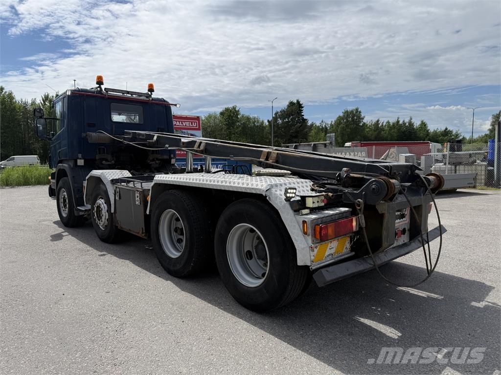 Scania P 340 8X2 케이블 리프트 탈착식 트럭