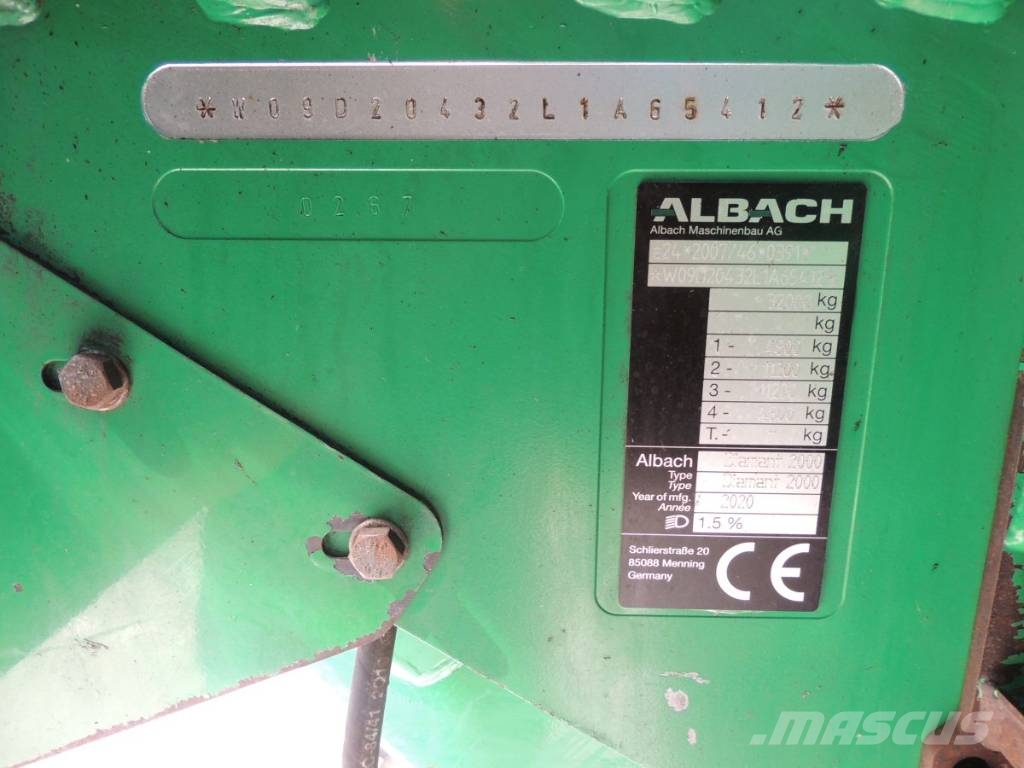 Albach Diamant 2000, 2020rok, 700KM Otros