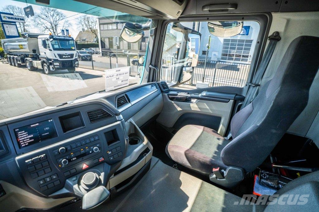 MAN TGS 35.510 8X4-4 BL + TAJFUN L170 K Камиони с кран с кука