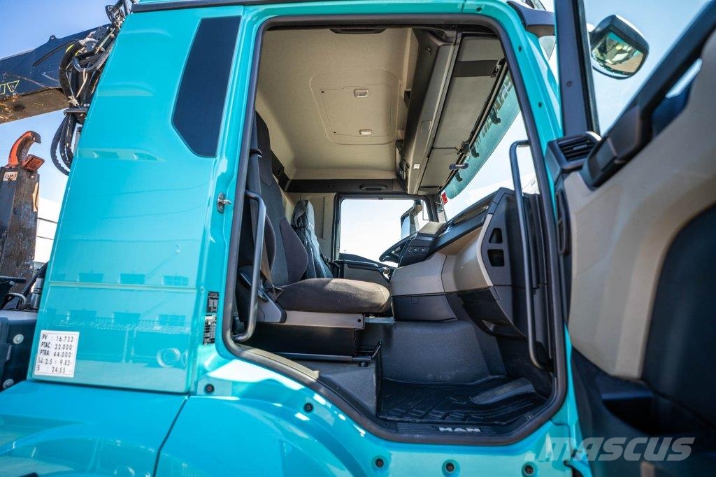 MAN TGS 35.510 8X4-4 BL + TAJFUN L170 K Камиони с кран с кука