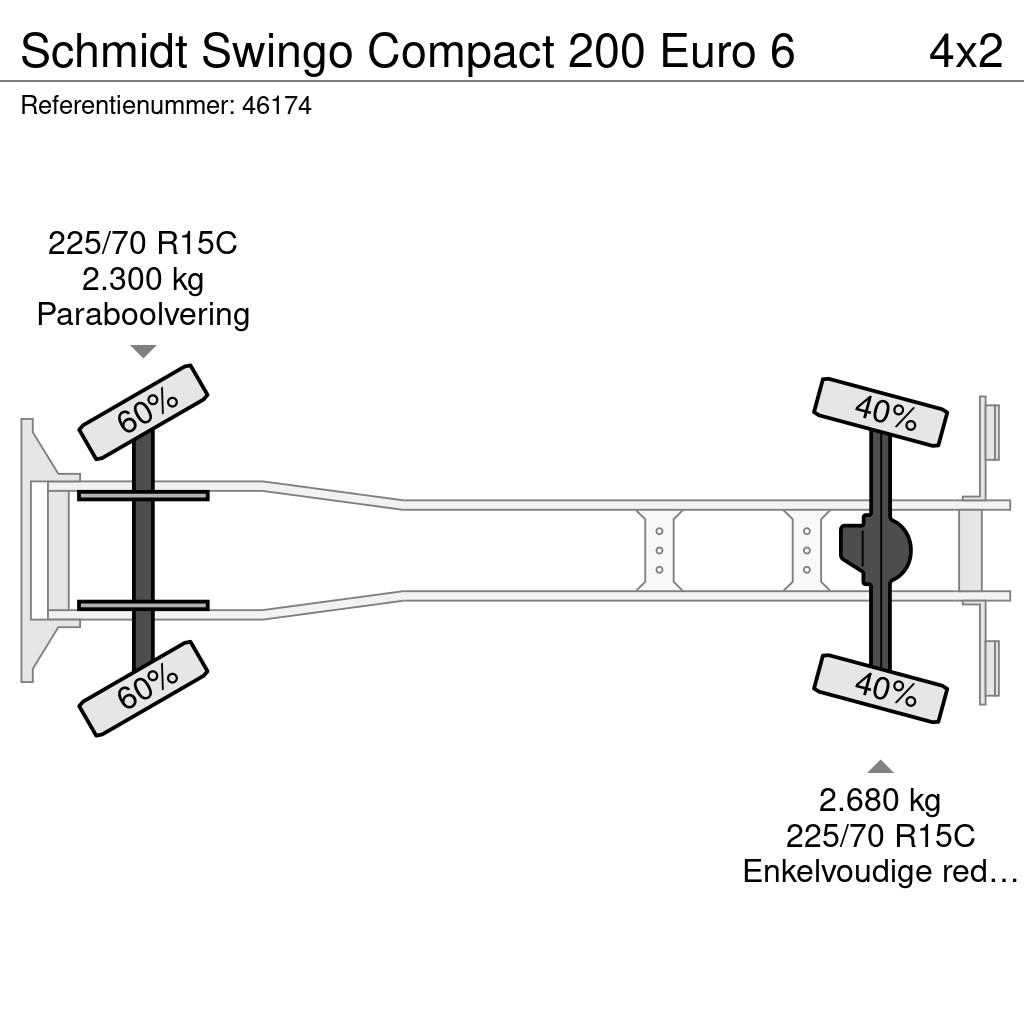 Schmidt Swingo Compact 200 Euro 6 Прибиральні машини