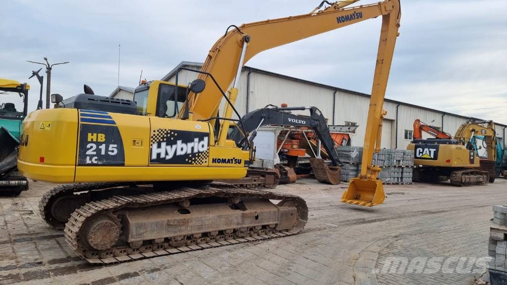 Komatsu HB 215 LC Long Reach Vikšriniai ekskavatoriai