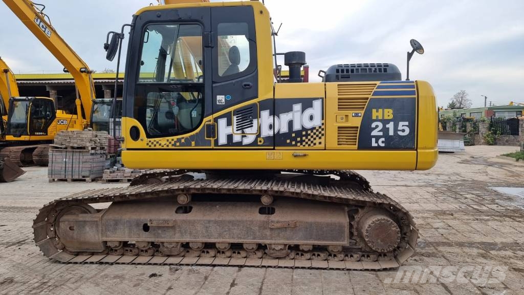 Komatsu HB 215 LC Long Reach Vikšriniai ekskavatoriai
