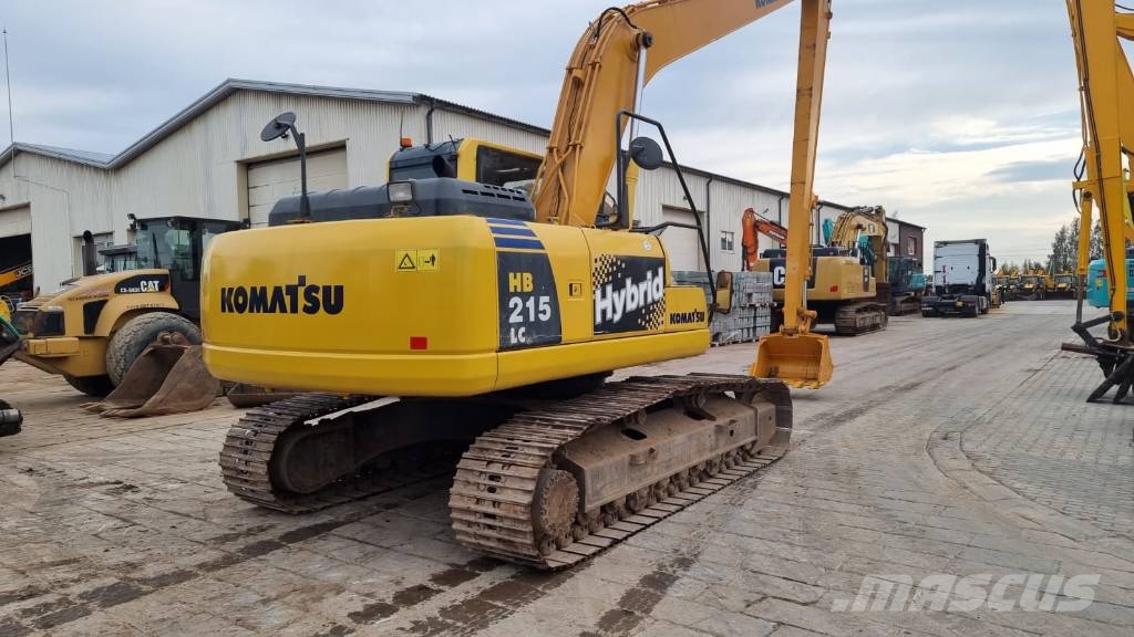 Komatsu HB 215 LC Long Reach Vikšriniai ekskavatoriai