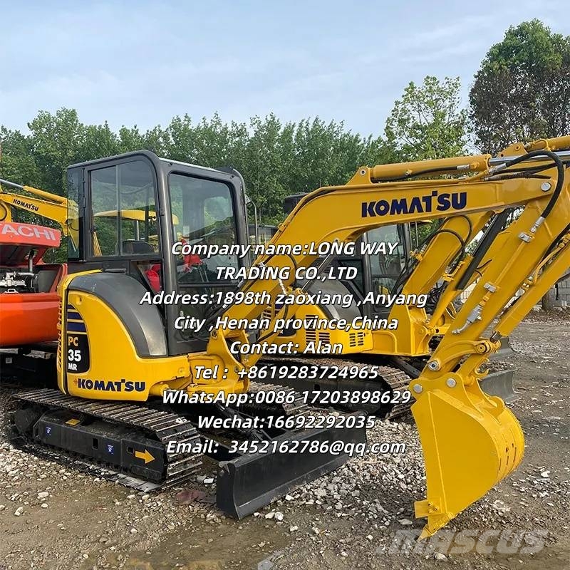 Komatsu PC 35 小型挖土機/掘鑿機<7t(小型挖掘機)