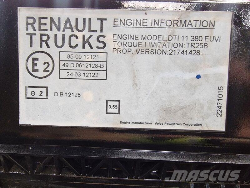 Renault DTI11 380 EUVI Motorji