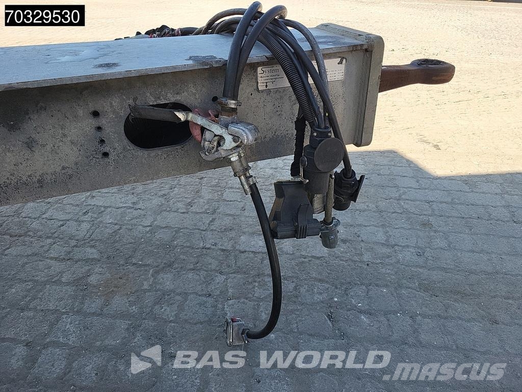  Wuellhorst ZA 18 2 axles Laadklep Tailgate LBW Fri Remorque frigorifique