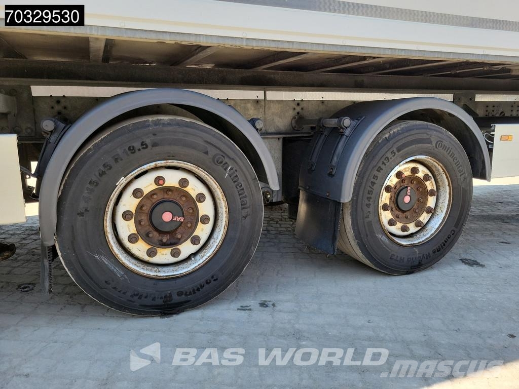  Wuellhorst ZA 18 2 axles Laadklep Tailgate LBW Fri مقطورات بدرجة حرارة قابلة للضبط