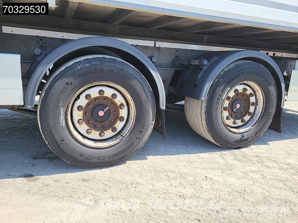  Wuellhorst ZA 18 2 axles Laadklep Tailgate LBW Fri مقطورات بدرجة حرارة قابلة للضبط