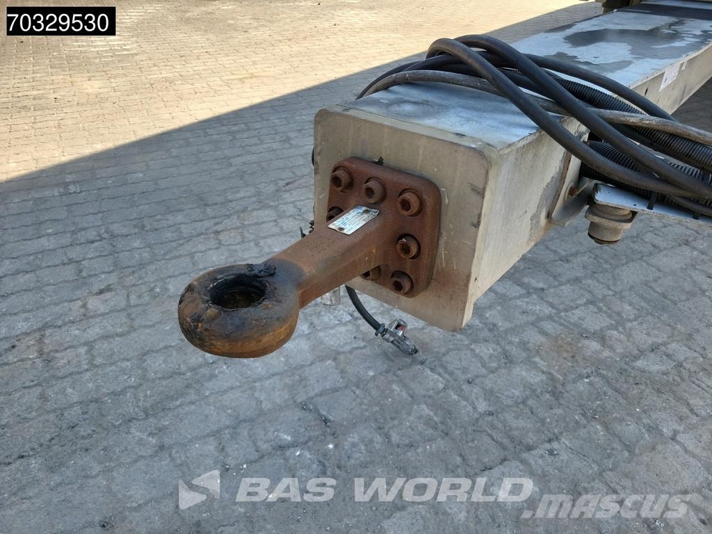  Wuellhorst ZA 18 2 axles Laadklep Tailgate LBW Fri مقطورات بدرجة حرارة قابلة للضبط