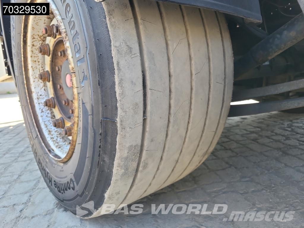  Wuellhorst ZA 18 2 axles Laadklep Tailgate LBW Fri مقطورات بدرجة حرارة قابلة للضبط