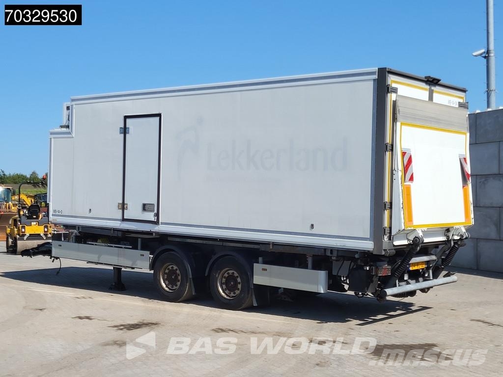  Wuellhorst ZA 18 2 axles Laadklep Tailgate LBW Fri مقطورات بدرجة حرارة قابلة للضبط