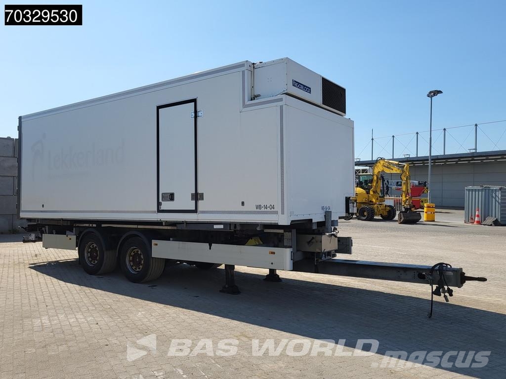  Wuellhorst ZA 18 2 axles Laadklep Tailgate LBW Fri Remorque frigorifique