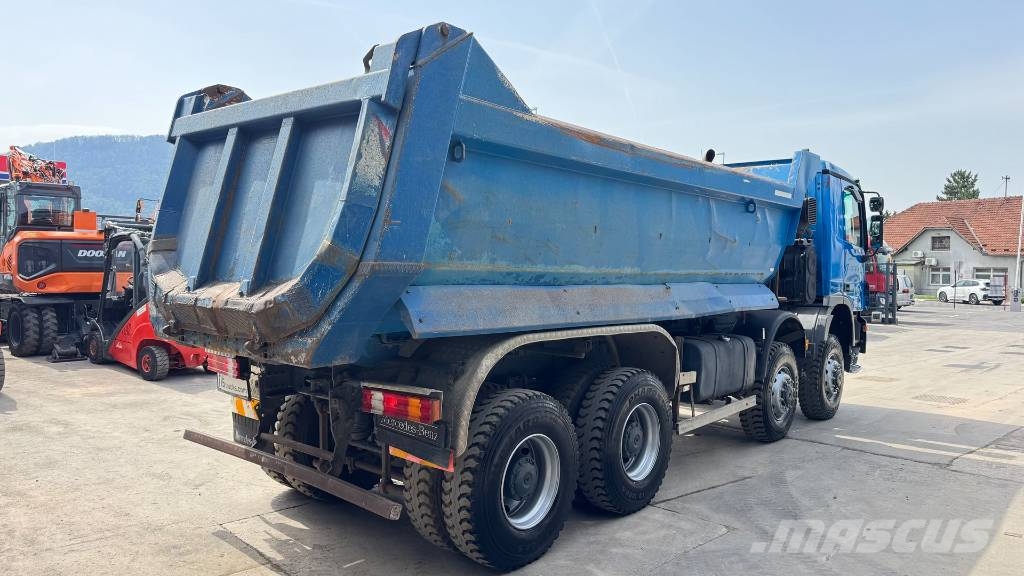 Mercedes-Benz ACTROS 4141 AK 8x8 meiller mulda tipper Camiones bañeras basculantes o volquetes