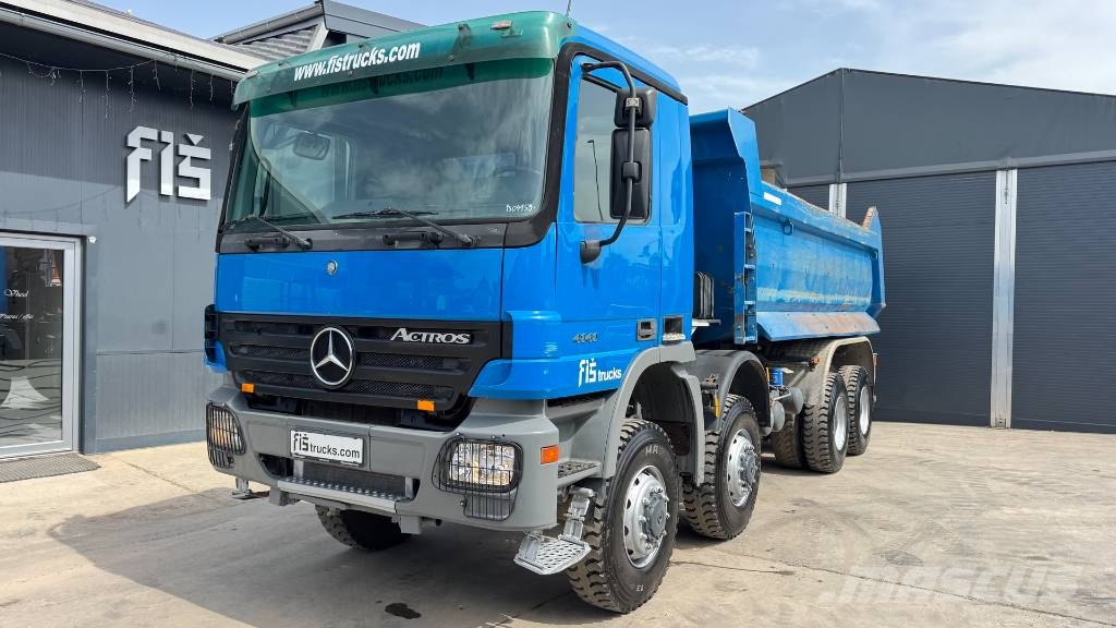Mercedes-Benz ACTROS 4141 AK 8x8 meiller mulda tipper Camiones bañeras basculantes o volquetes