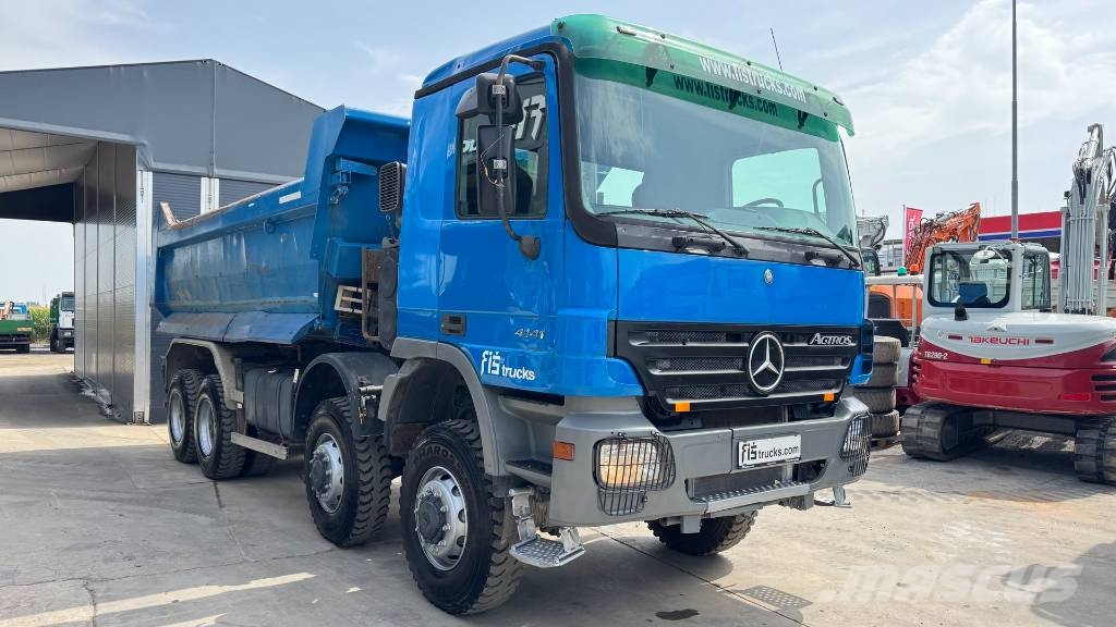 Mercedes-Benz ACTROS 4141 AK 8x8 meiller mulda tipper Camiones bañeras basculantes o volquetes