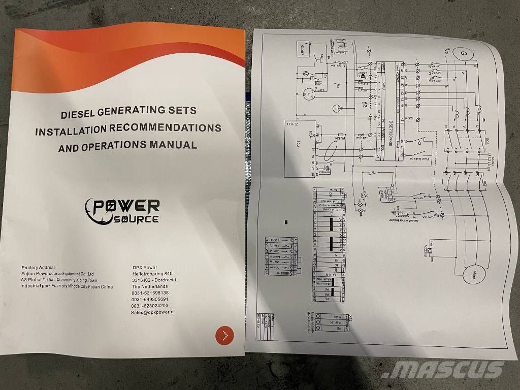 Iveco CR16TE1W - 660 kVA Generator - DPX-19798 Dizel agregati