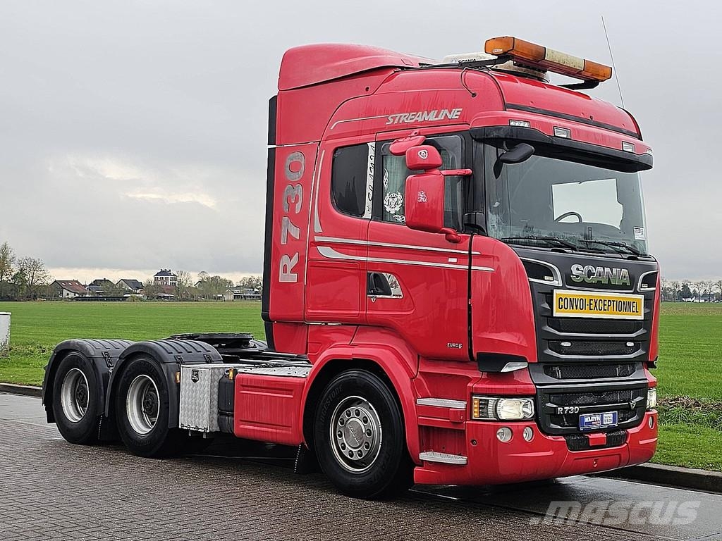 Scania R730 HL V8 6X4 100T RET. Sadulveokid
