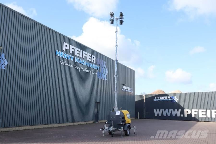 Atlas Copco Hilight H6+ NEW, Valid inspection, *Guarantee! Max 拖车式灯塔