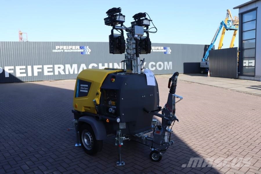 Atlas Copco Hilight H6+ NEW, Valid inspection, *Guarantee! Max 拖车式灯塔