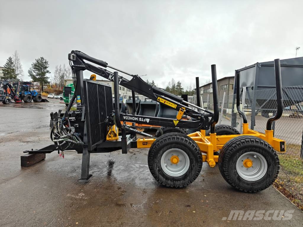 Moheda M101 K41T 2-VIPU Remolques forestales