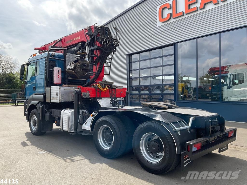 MAN TGS 33.480 6x6 Euro 6 Palfinger 27 Tonmeter boomkr Cavalos mecânicos