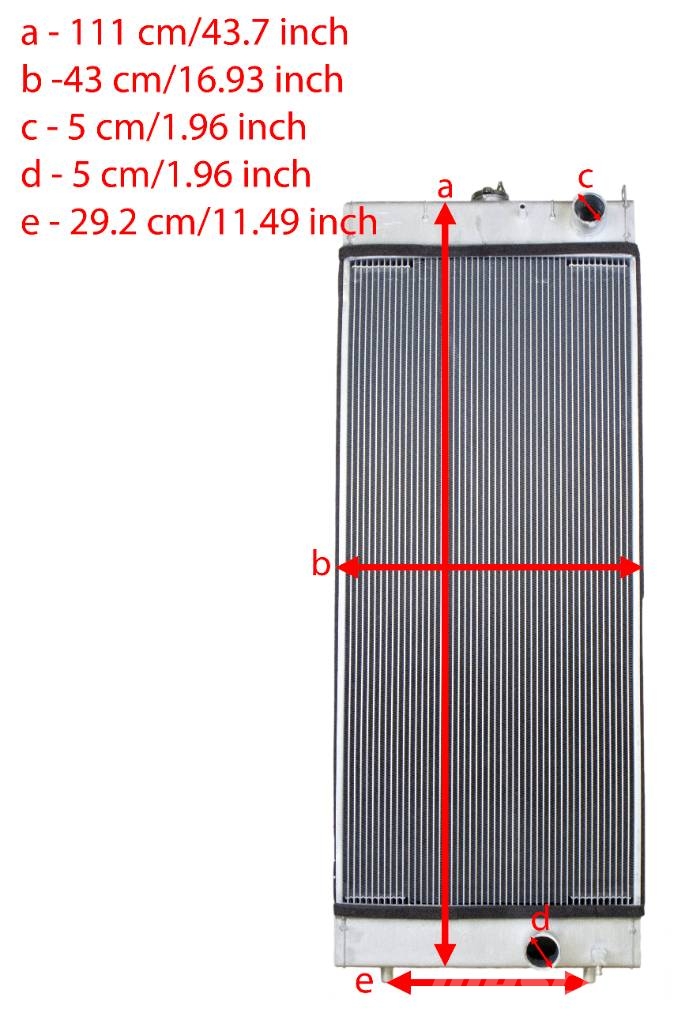 Komatsu Water Radiator 22B-03-41411 Radiadores