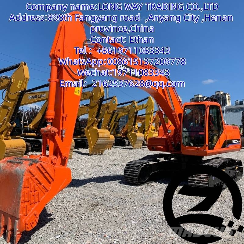 Doosan DH225 Kāpurķēžu ekskavatori