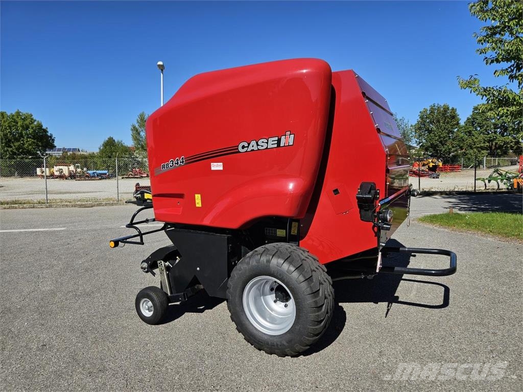 Case IH RB 344 Rotor Cutter Ronde-balenpersen