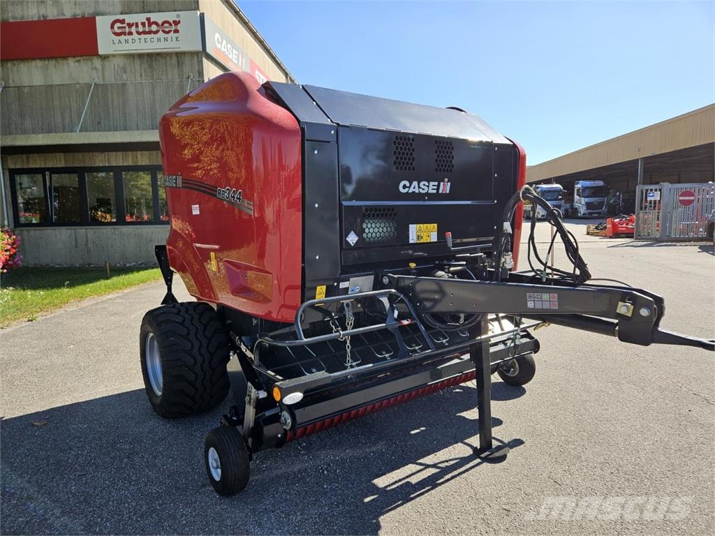 Case IH RB 344 Rotor Cutter Ronde-balenpersen