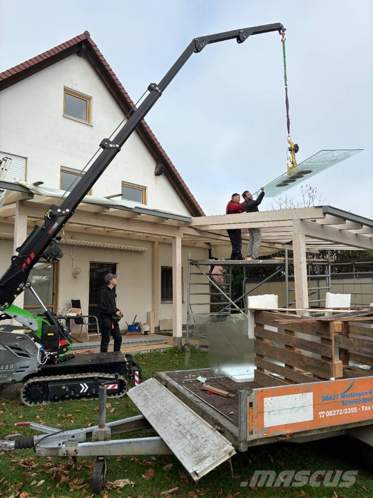 Befard XM1200 - mini żuraw 1500 kg Mini pacēlāji