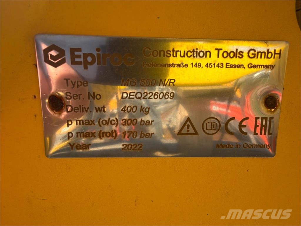 Epiroc MG500 خطاطيف