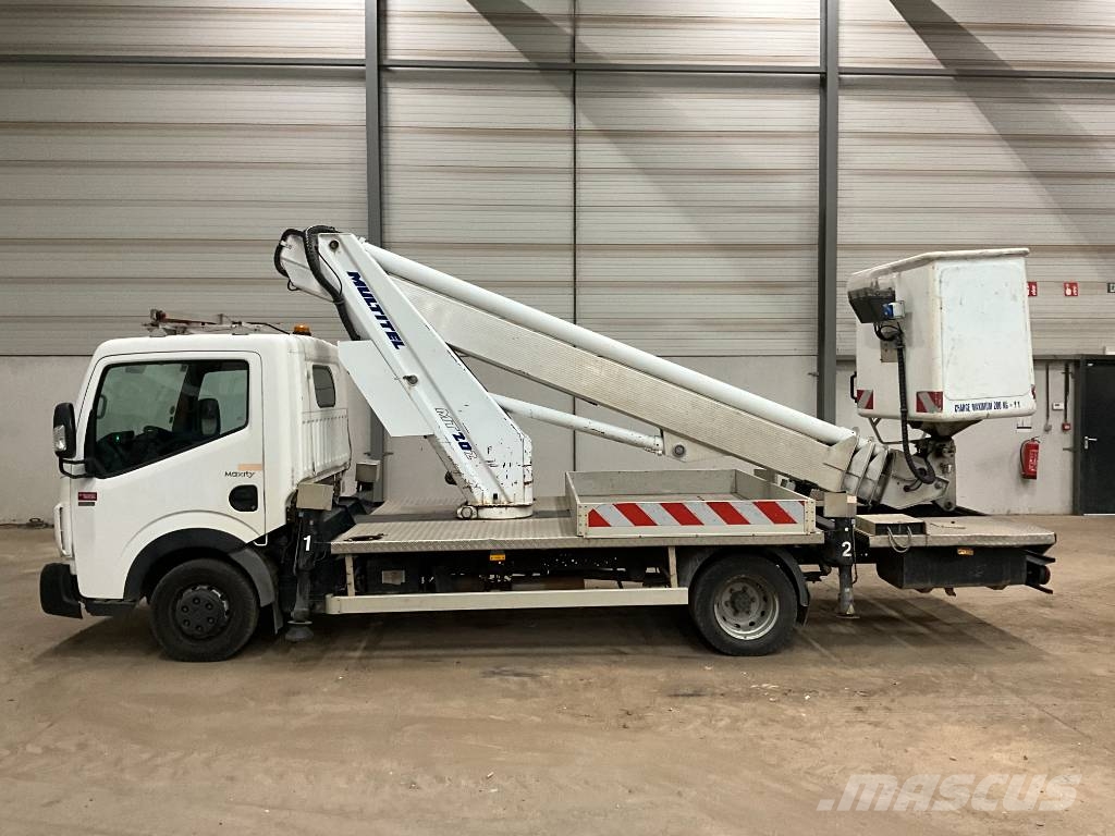 Renault Maxity 120 + multitel mt202 Pacēlāji uz automašīnas bāzes