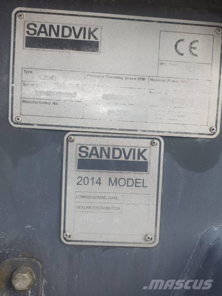  Sandvick QI341 Betono akmens klojimo technika