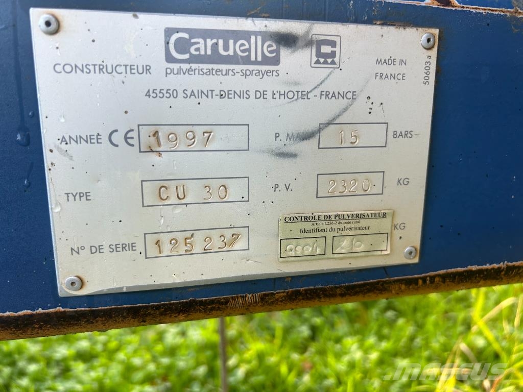 Caruelle CU 30 Pulverizadores arrastrados