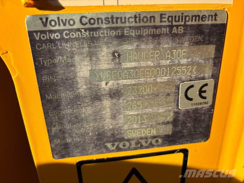 Volvo A 30 F Dumper - Knickgelenk
