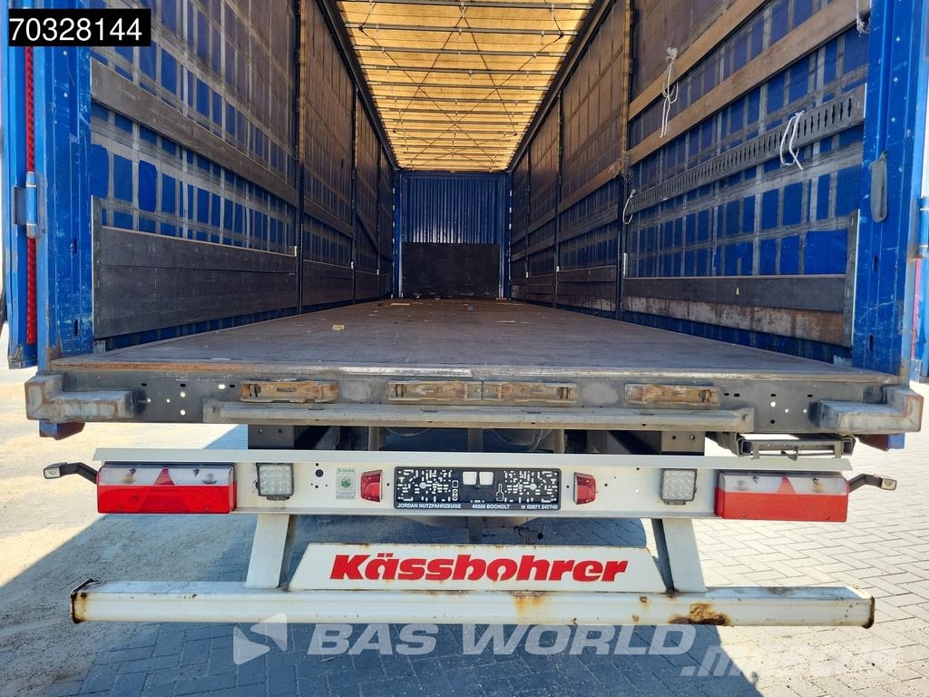 Kässbohrer XS 5 axles Sliding Roof Palletkist Polprikolice s ponjavo