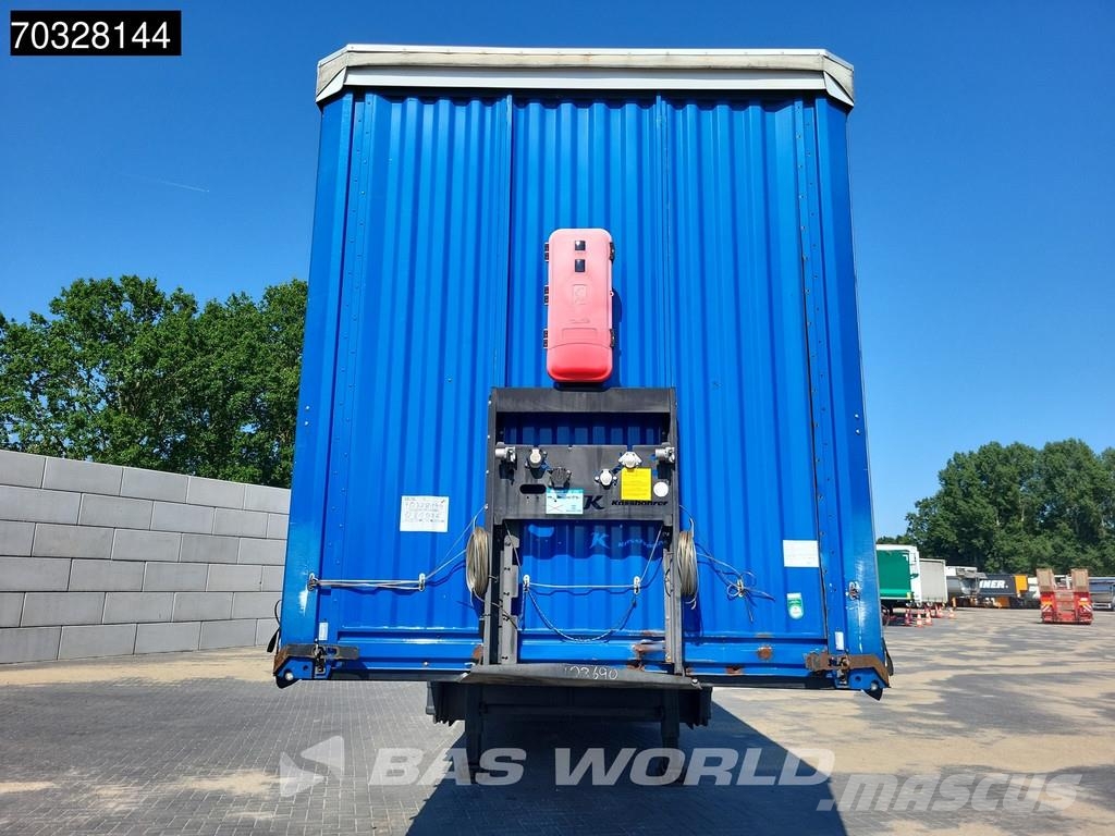 Kässbohrer XS 5 axles Sliding Roof Palletkist Polprikolice s ponjavo