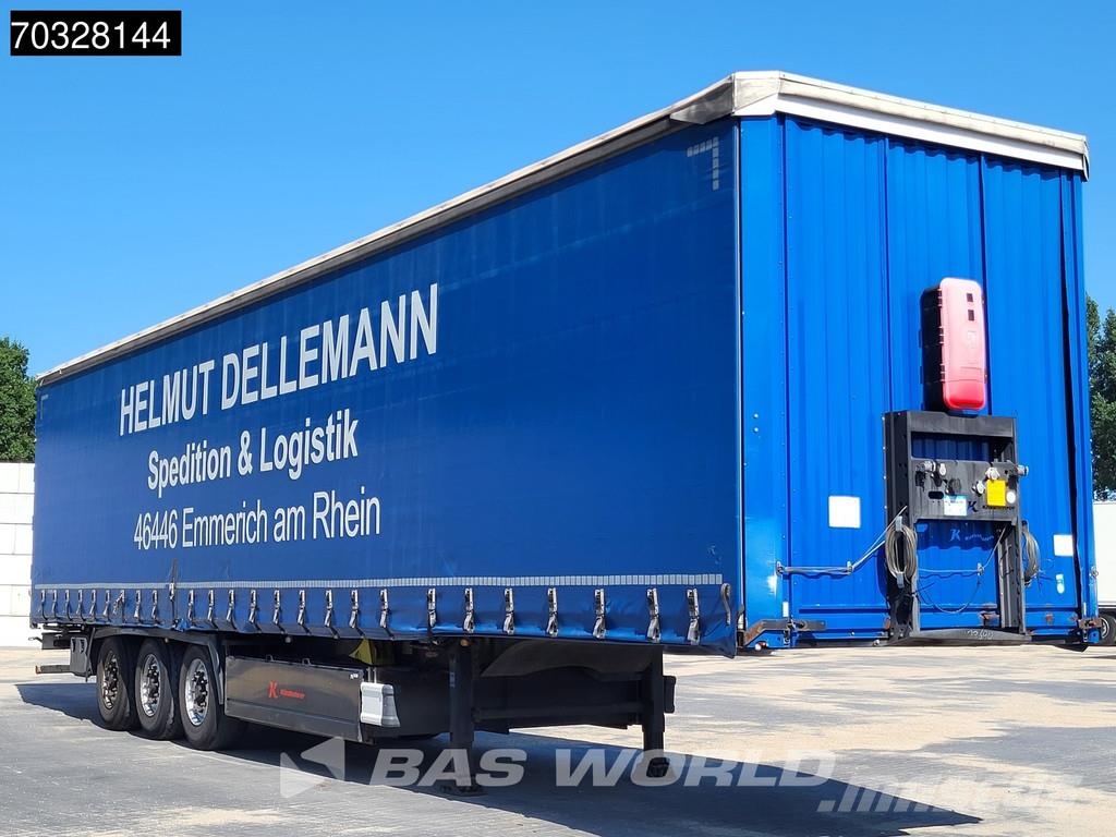 Kässbohrer XS 5 axles Sliding Roof Palletkist Polprikolice s ponjavo