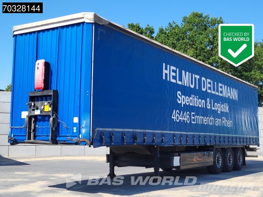 Kässbohrer XS 5 axles Sliding Roof Palletkist Polprikolice s ponjavo