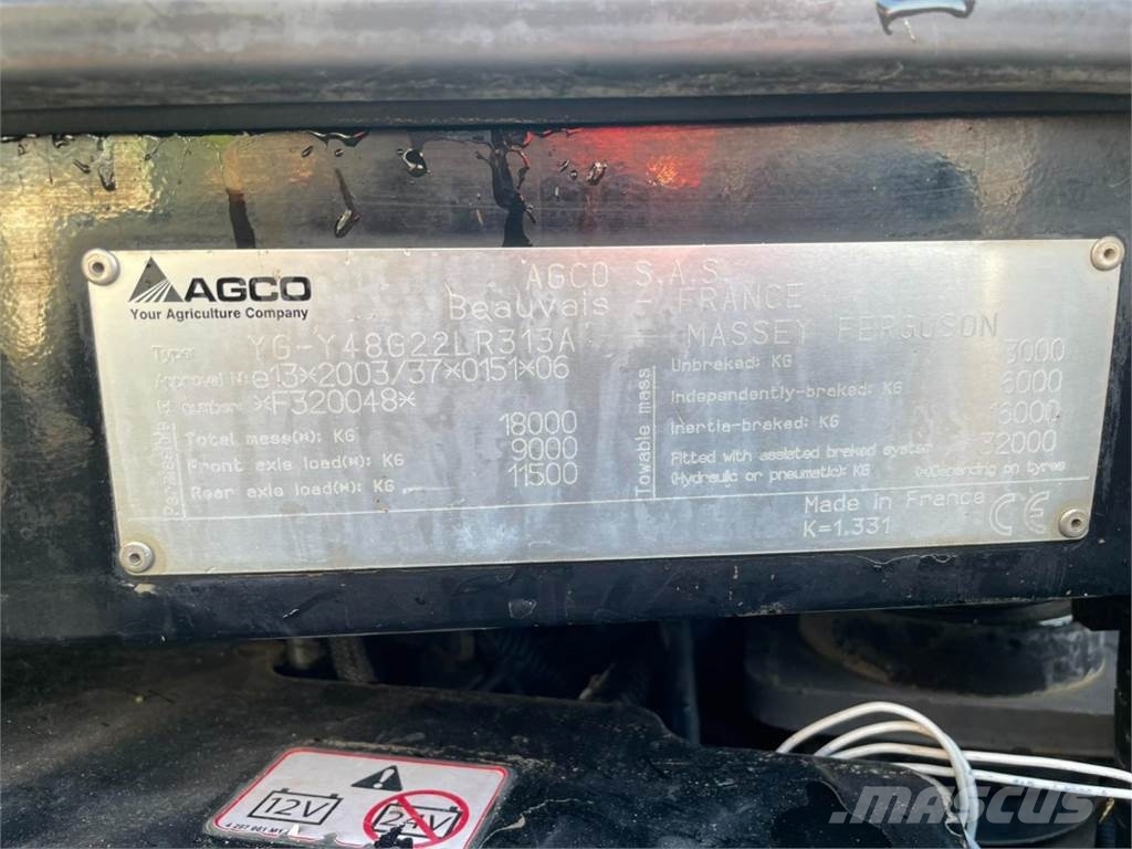 Massey Ferguson 8737 Traktorid