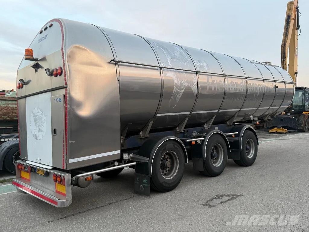 Burg BPO 15-30 RGZXX + RMO MILK 35.300 LITER / RVS TANK Tanktrailer