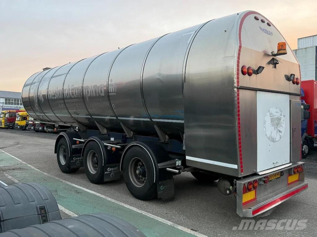 Burg BPO 15-30 RGZXX + RMO MILK 35.300 LITER / RVS TANK Tanktrailer