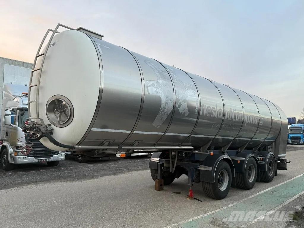 Burg BPO 15-30 RGZXX + RMO MILK 35.300 LITER / RVS TANK Tanktrailer