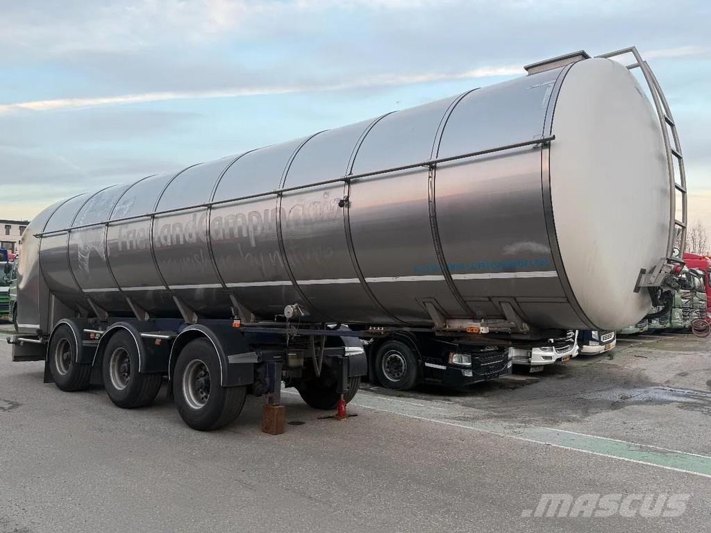 Burg BPO 15-30 RGZXX + RMO MILK 35.300 LITER / RVS TANK Tanktrailer