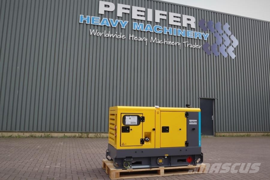 Atlas Copco QAS 20 S5 Valid Inspection, Diesel, 17 kVA, Also A Geradores Diesel