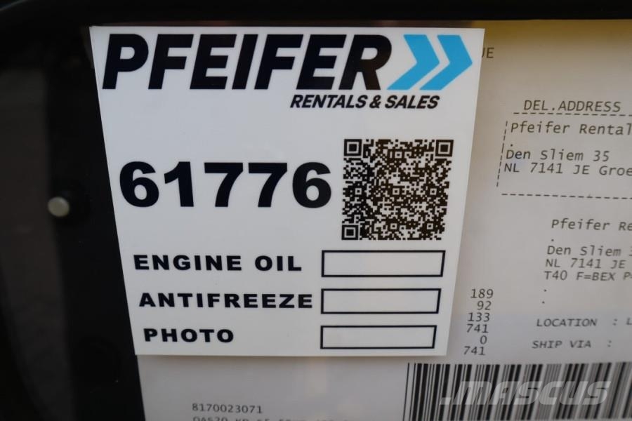 Atlas Copco QAS 20 S5 Valid Inspection, Diesel, 17 kVA, Also A Geradores Diesel