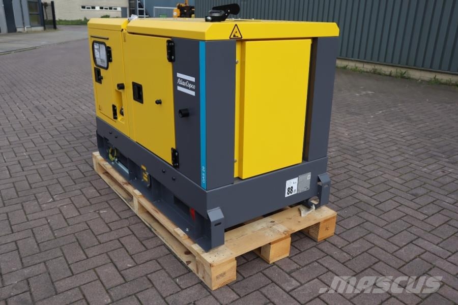 Atlas Copco QAS 20 S5 Valid Inspection, Diesel, 17 kVA, Also A Geradores Diesel